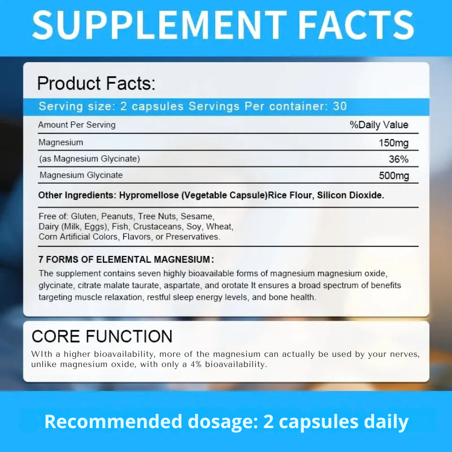 7-Full Spectrum Neuro Magnesium - Capsules
